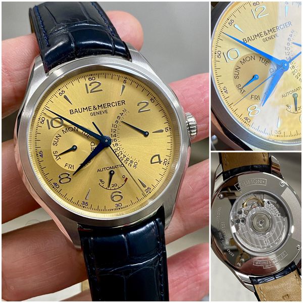 [WTS] Baume Mercier Clifton. Clean. Mrp 5800. Asking $1150.
