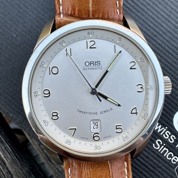 Oris Classic Date Ref. 7504 REDUCED TO $460!!