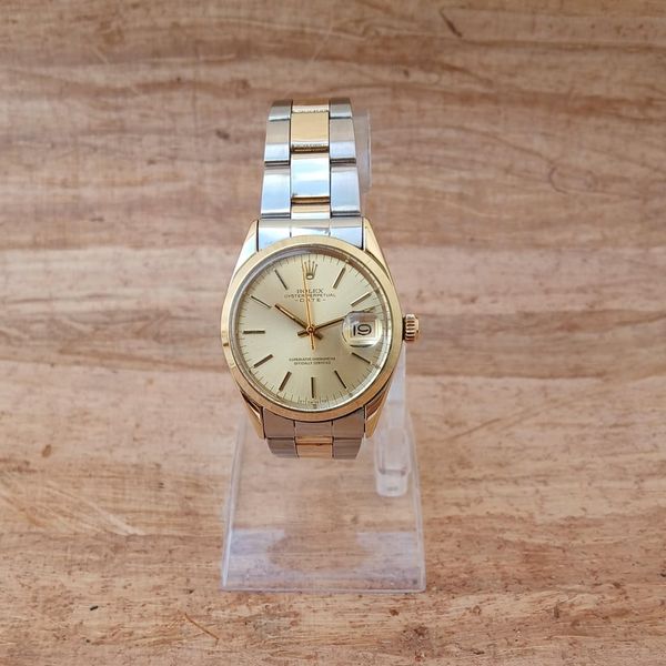 [WTS] Rolex Oyster Perpetual Date 1550 Gold Shell18K Yellow…