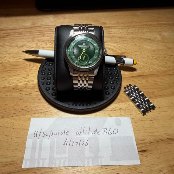 [WTS] Pierre Paulin / Merkur - Jump Hour - Green Dial on
