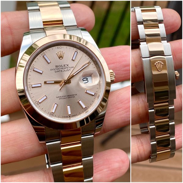 [WTS] Rolex Datejust, 41 mm, Oystersteel and Everose gold. …