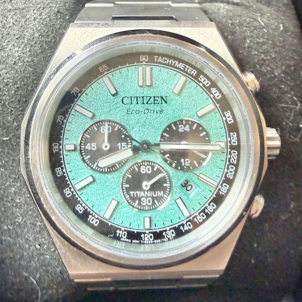 [WTS] Citizen Zenshin Super Titanium Chronograph Blue Dial …