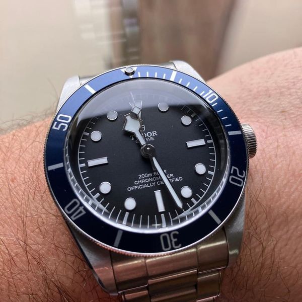 Tudor Black Bay 41mm ghiera blu