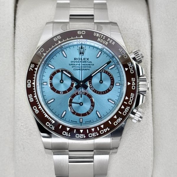 FSOT:NEW 2026 Rolex Daytona 40mm 126506 Platinum Ice Blue D…