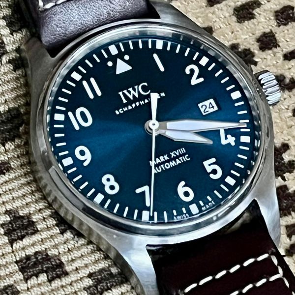 [WTS] IWC Mark XVIII "Le Petit Prince" Blue Dial - IW327004…