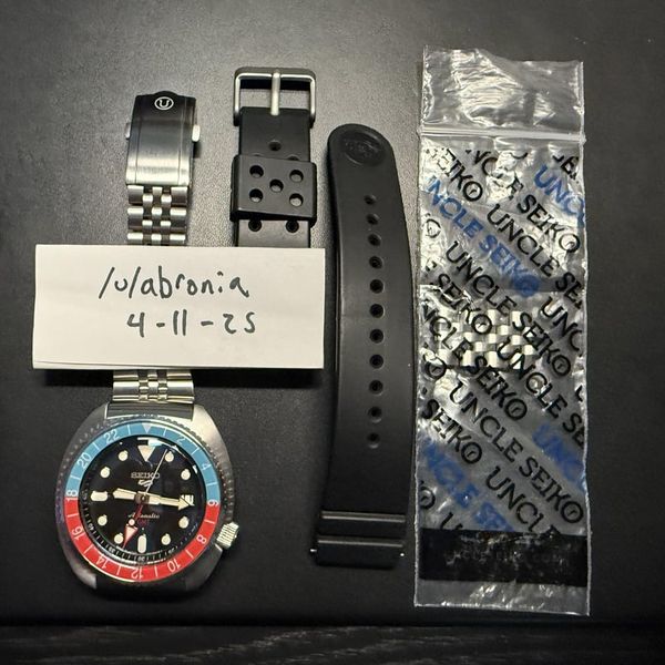 [WTS] Reduced! - Seiko SSK001 GMT "Turtle" on Uncle Seiko Z…