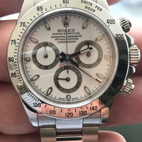 FS: Rolex Daytona 116520 MKII White Dial Full Set