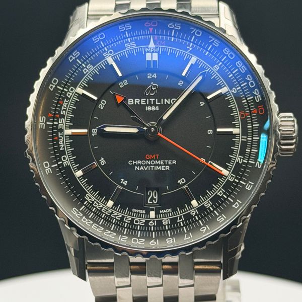 [WTS] Breitling Navitimer GMT 41mm-$3550
