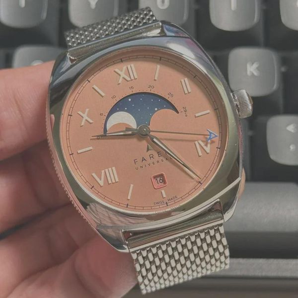 [WTS] Farer Moonphase Eddington w/ mesh bracelet