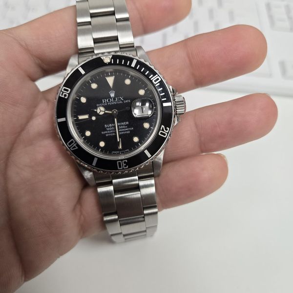 [WTS] Rolex Submariner 16800 Factory Defect Dial