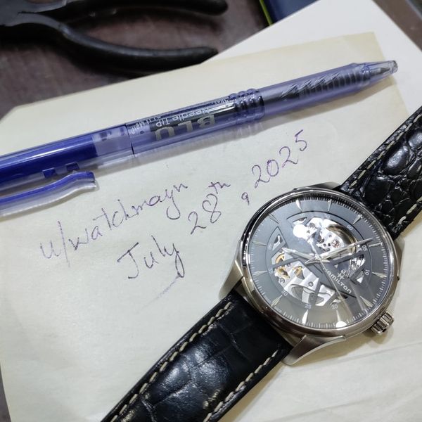 [WTS] Hamilton Jazzmaster Skeleton | H-10-S Movement w/ 80h…