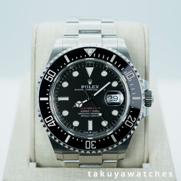 FSOT: Rolex 126600 SEA-DWELLER 43 CYCLOPS RED TEXT 2024 WAR…