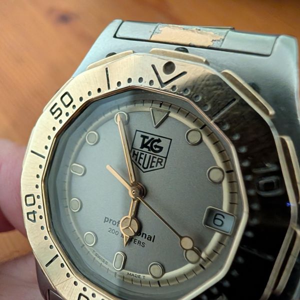 [WTS] TAG Heuer 3000 Pro 934.213 Gold Two Tone 35mm Quartz
