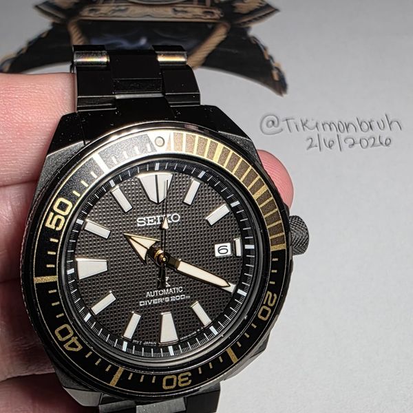 [WTS] Seiko Guilded Samurai SRPB55