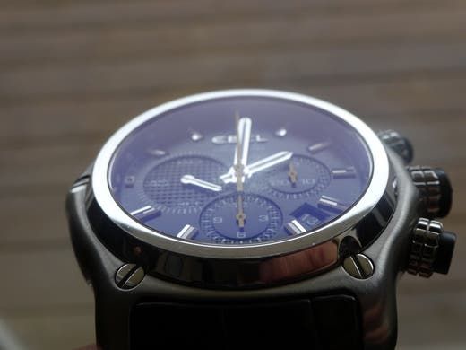 For sale: Ebel BTR Chronograph, strap & bracelet, in-house …