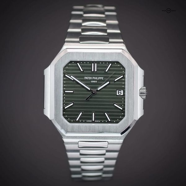 FS: PATEK PHILIPPE Cubitus “Olive Green” | Stainless Steel …