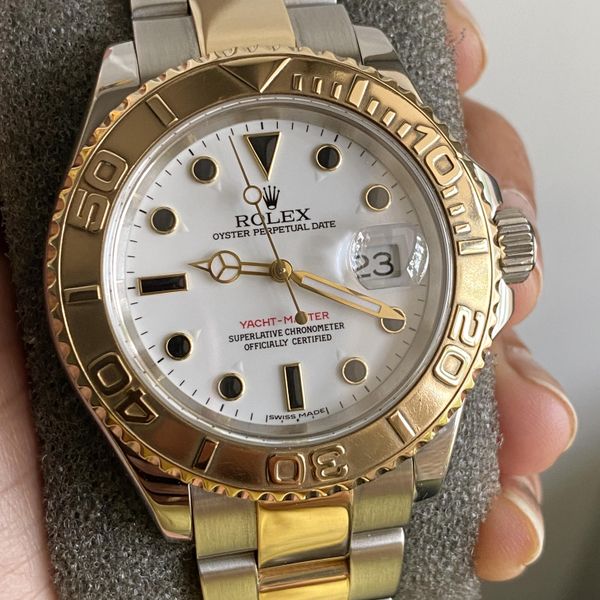 [WTS] Rolex Yacht-Master 40mm 16623. Very nice lume at dots…