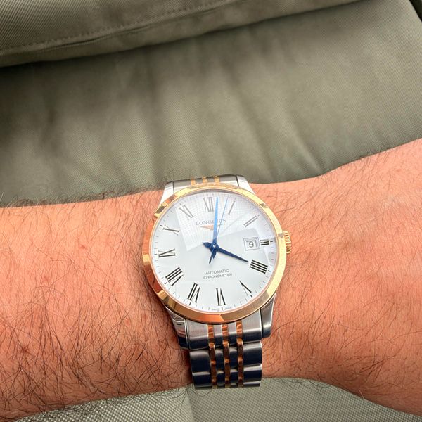 [WTS/WTT] Longines Record 38.5mm 18kt Rose Gold (L2.820.5.1…