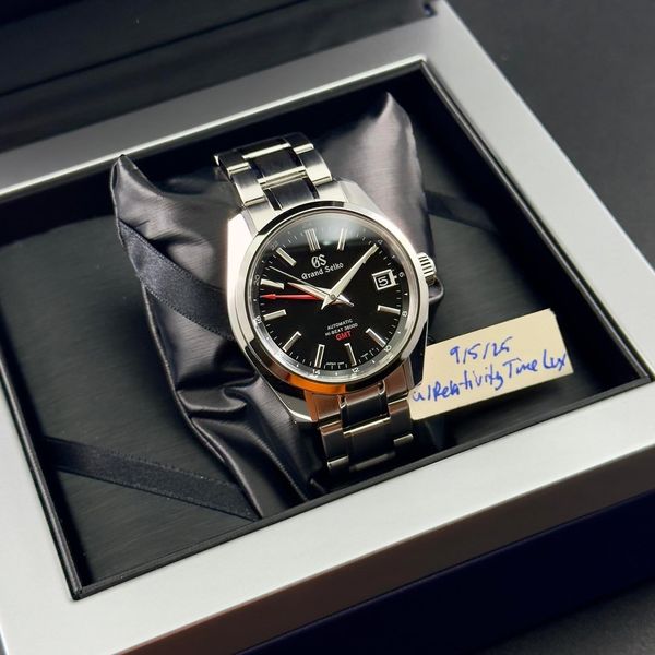 [WTS] Grand Seiko Hi-Beat GMT 40mm Black Mt. Iwate Dial SBG…