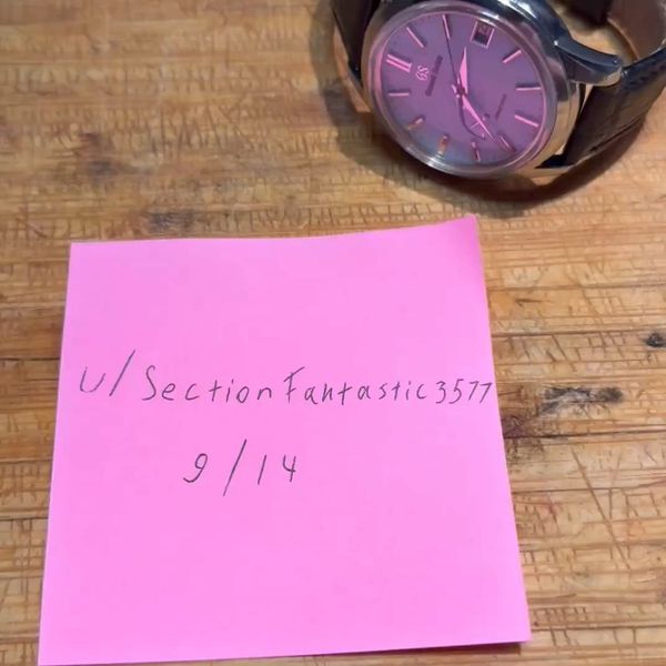 [WTS] Grand Seiko "Skyflake" SBGA407 Mint Condition