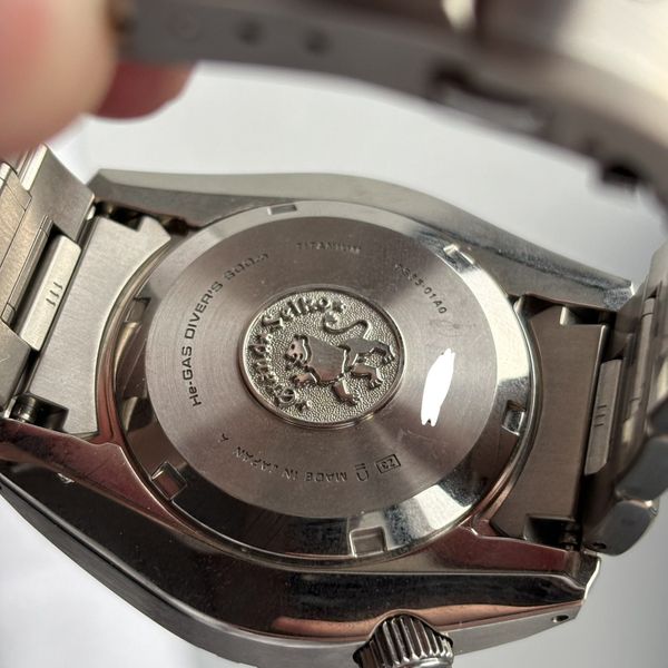Grand Seiko SBGH255 Hi Beat 600m High Intensity Titanium Di…