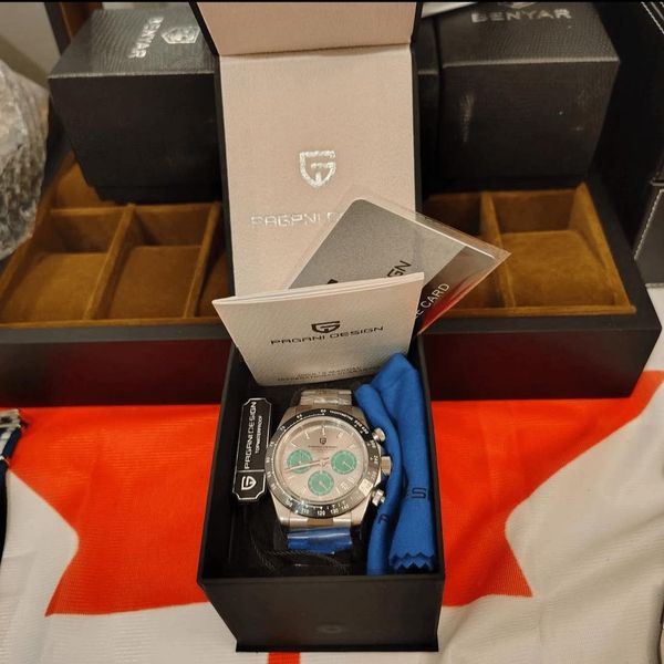 [WTS] Pagani Design PD1644, green subdials, full set