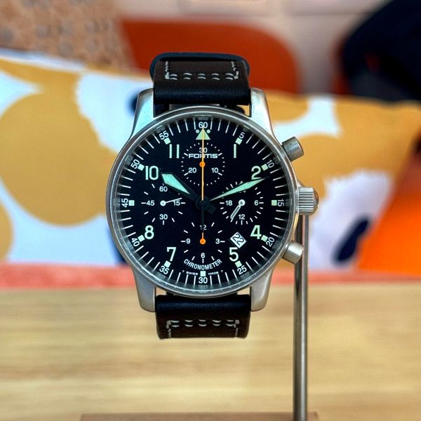 [WTS] Fortis Flieger Chronograph GMT ref. 596.22.151 — COSC…