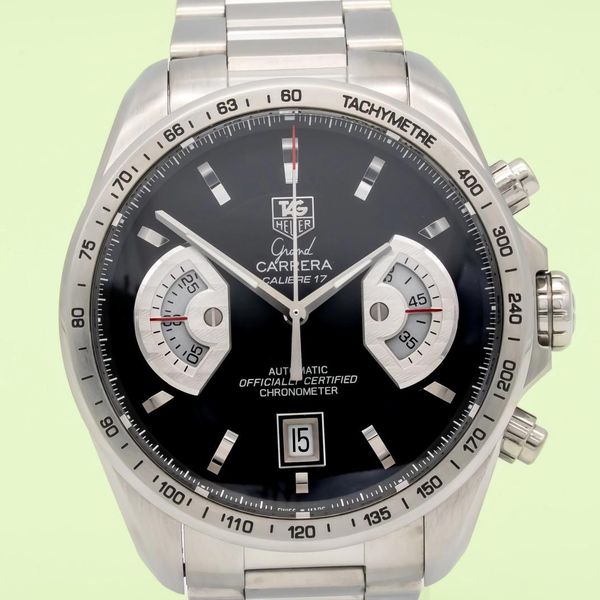TAG Heuer Grand Carrera CAV511A Calibre 17 Chronograph Stee…
