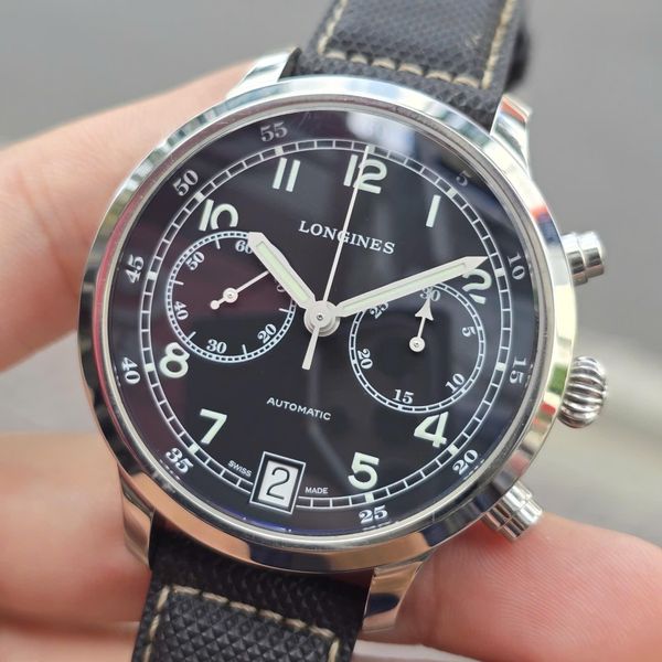 [WTS] Longines Heritage Military 1938 Chronograph L2.790.4.…