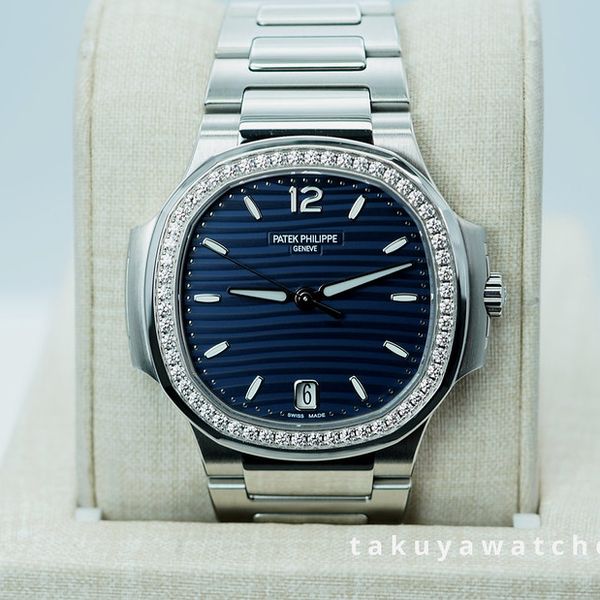 FSOT: Patek PHILIPPE 7118/1200A NAUTILUS STEEL DIAMOND BEZE…