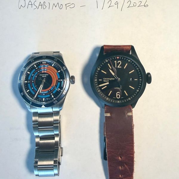 [WTS] Christoper Ward C65 Divetimer and C8 Flyer