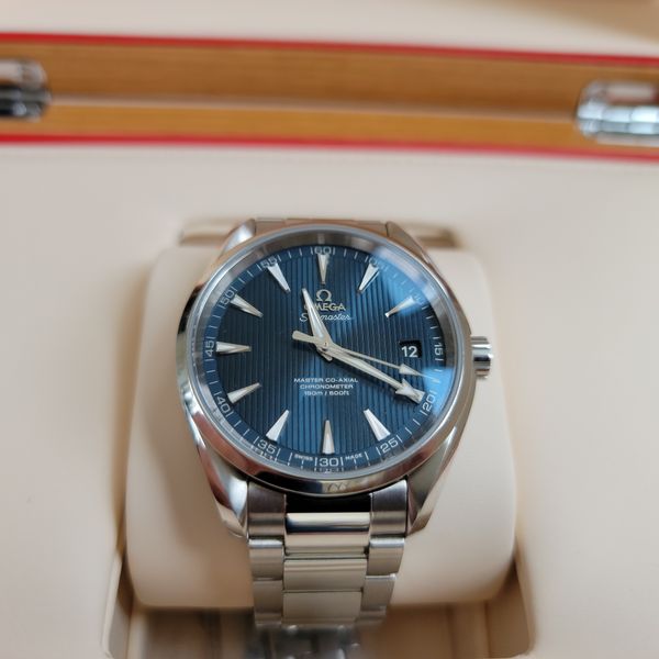 [WTS] Omega Seamaster Aqua Terra Master Co-Axial Blue Dial …