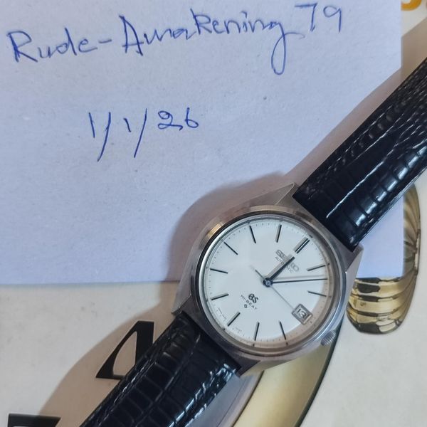 [WTS] Grand Seiko Automatic Hi- Beat 5645-7010, Unpolished,…