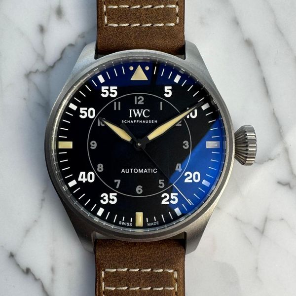 [WTS] IWC Big Pilot Spitfire 43 Titanium Black Dial 2023 (F…
