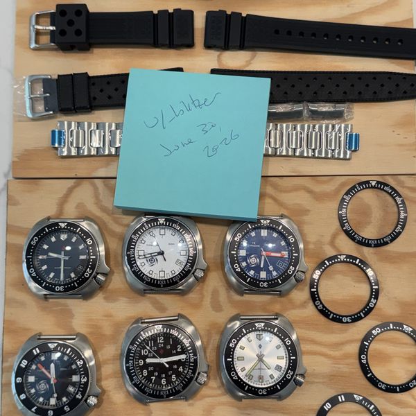 [WTS] 6x Dagaz Typhoon TII (T2) Willard-y 300m divers | New…