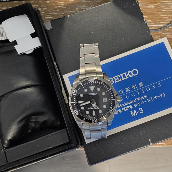 Seiko Shogun 2nd Gen OG SBDC029 black "Prospex" dial