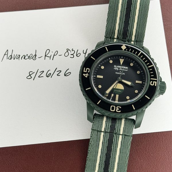 [WTS] Blancpain x Swatch Scuba Fifty Fathoms Green Abyss