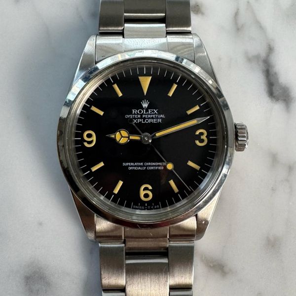 [WTS] Rolex Explorer 1016 Yellow Patina Service Dial 1971