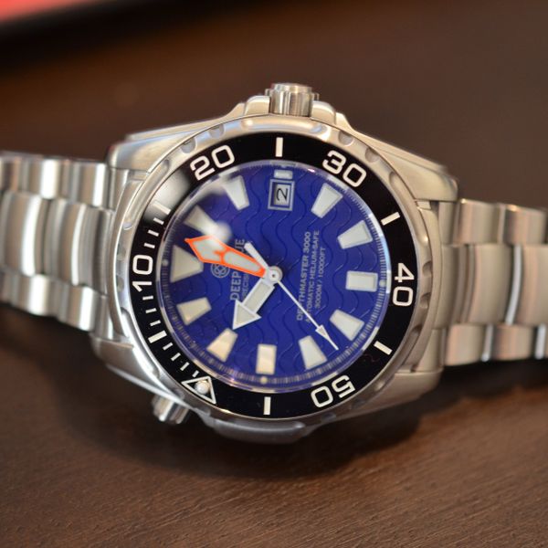 Deep Blue Depthmaster 3000M Automatic Blue Dial
