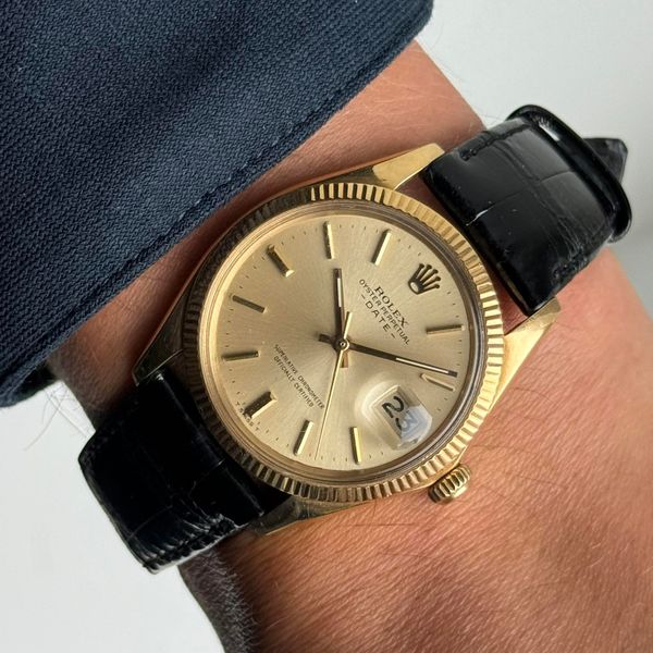 [WTS] Rolex Oyster Perpetual Yellow 18K Gold / 34MM - Ref 1…