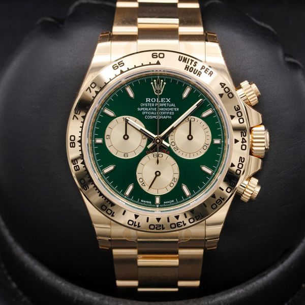 FSOT: Rolex Daytona "John Mayer 2.0" - 126508 - Green - Yel…