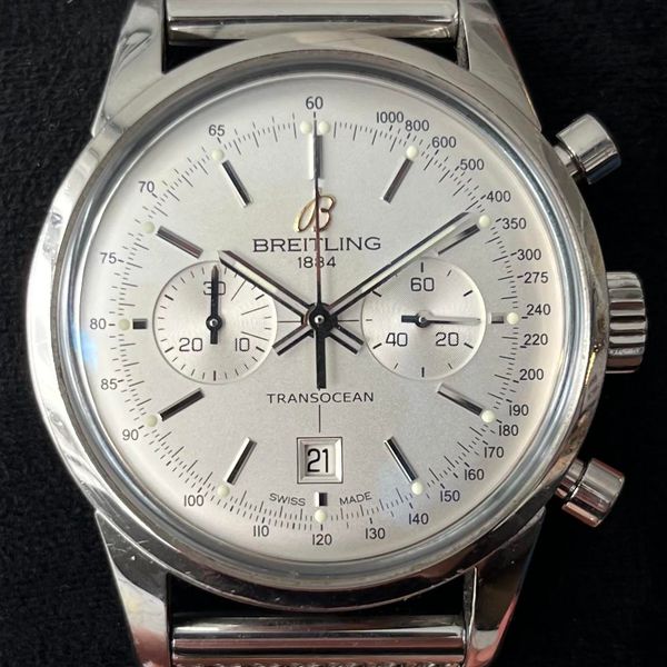 [WTS][US] Breitling Transocean Chronograph - Sliver Dial - …