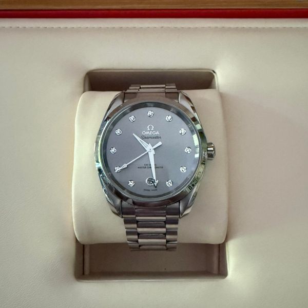 [WTS] OMEGA Seamaster Aqua Terra 38mm Grey Diamond Dial (20…
