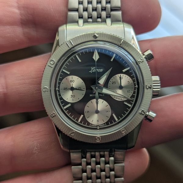 [WTS]: Lorca Model No. 2 Chronograph Golden Gray