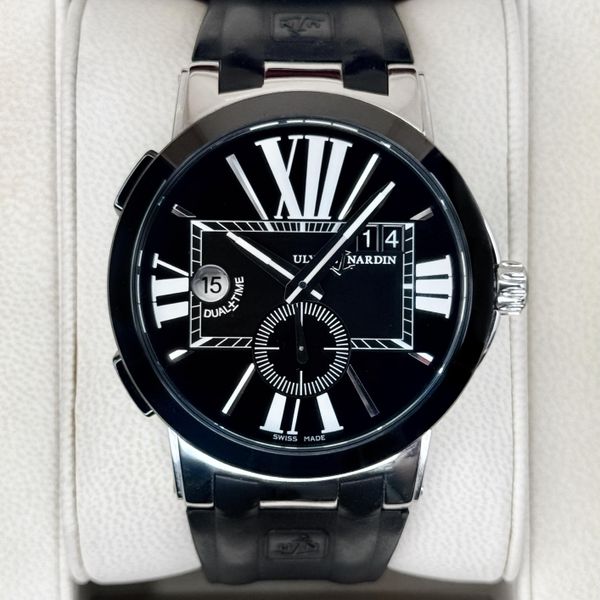 FSOT:2012 Ulysse Nardin Executive Dual Time 43mm 243-00 Sta…