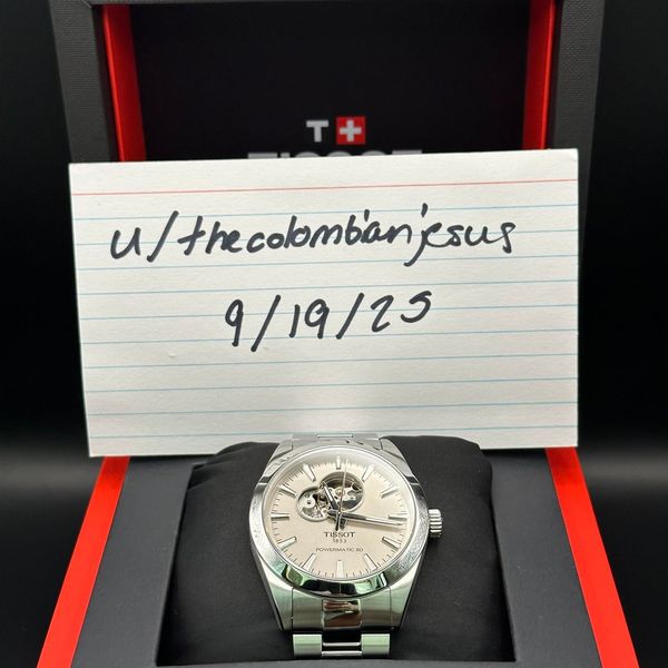 [WTS] Tissot Gentleman Open Heart 40mm - Ref. T127.407.11.0…