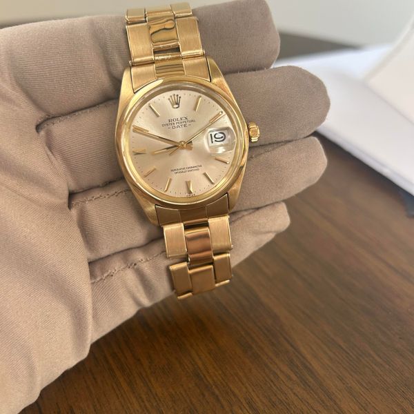 [WTS] Solid 14k Gold Rolex 1500