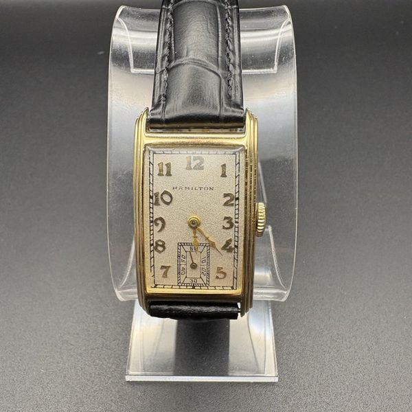 [WTS] Vintage Hamilton Art Deco Tank – Cal. 982 – 14K Solid…