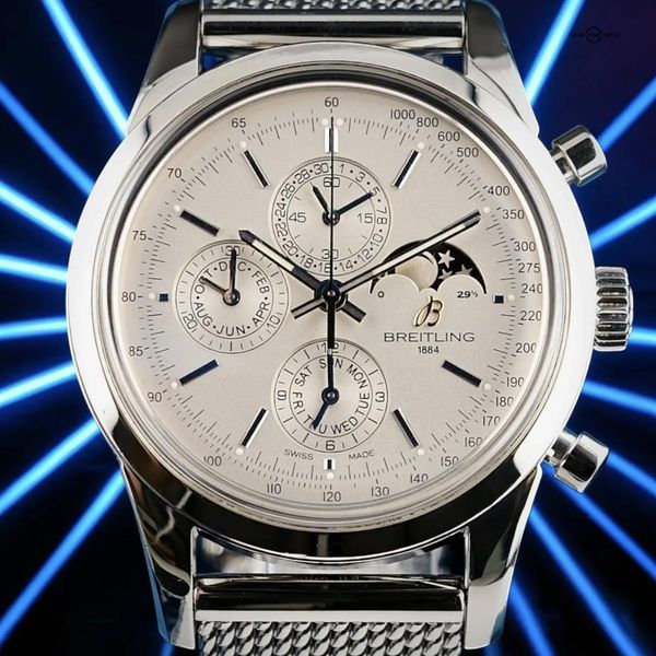 FS: Breitling Transocean Chrono 1461 – Moonphase A19310 43m…