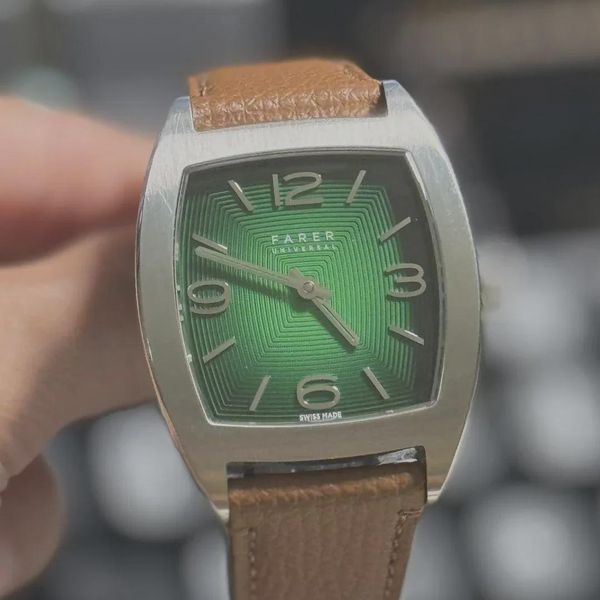 [WTS] Farer Tonneau Milan | Green lacquer dial